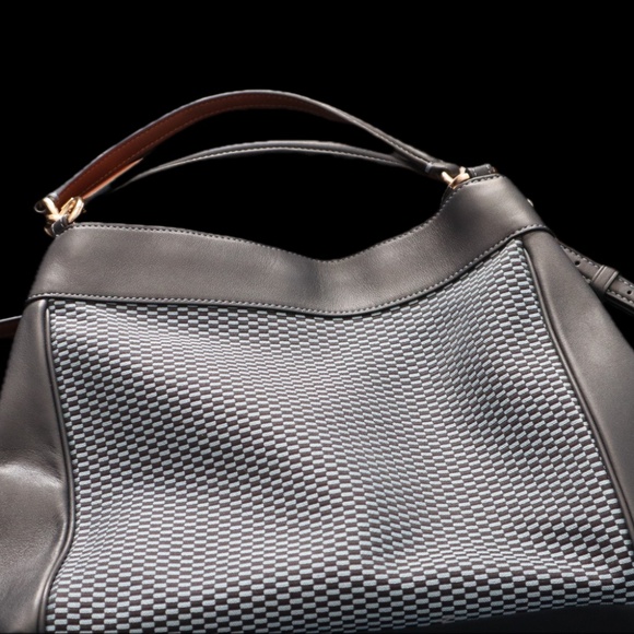 Coach Legacy Jacquard Small Lexy Shoulder Bag - NWT - midnight blue - Picture 3 of 5